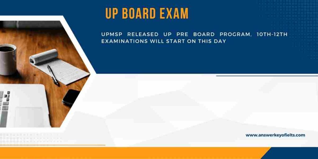 UP Board Exam: UPMSP released UP Pre Board program, 10th-12th examinations will start on this day