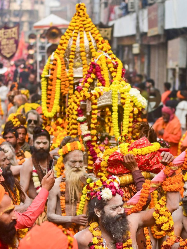 The Prayag Raj Kumbh Mela is one of the largest and most significant religious gatherings in the world.